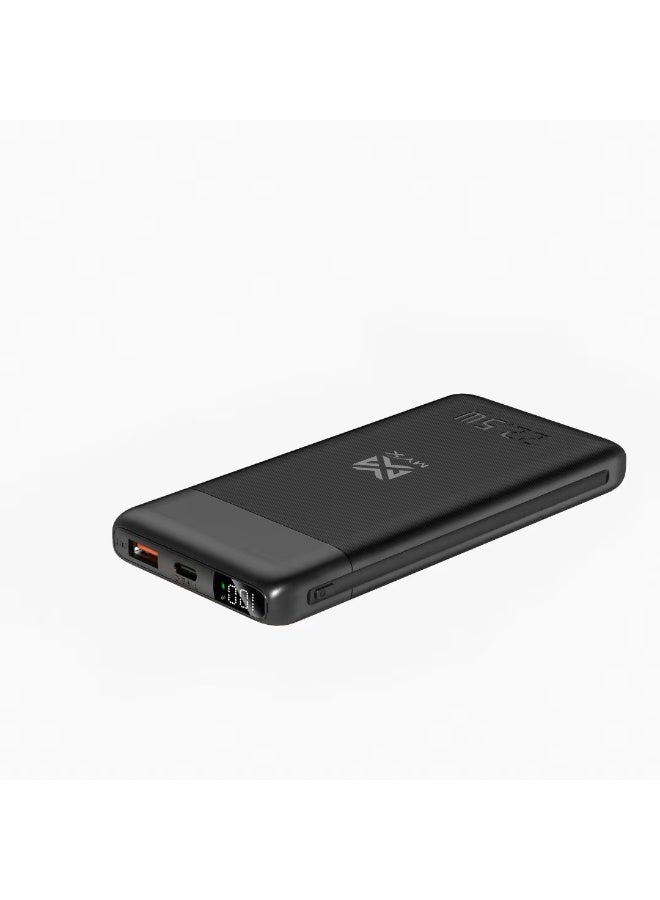 MYX PowerCore 10,000mAh Power Bank | 22.5W USB-A & 20W PD Fast Charging | Digital Display | Safety Protections (MPB541) - Image 4